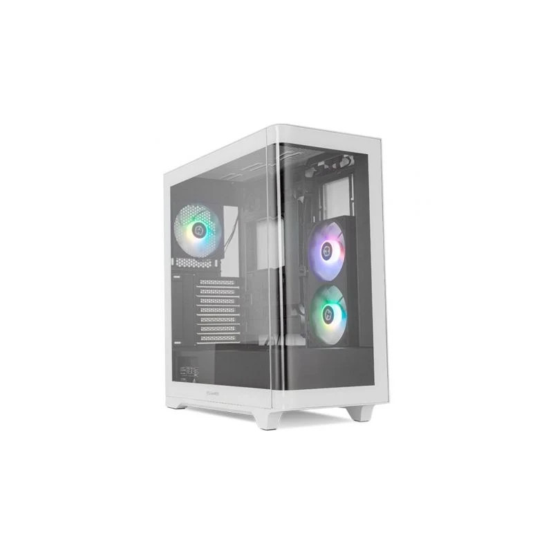 Caja Gaming Semitorre Nox Hummer ETHER/ Blanca y Negra | APLIUM