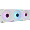 Pack 3 Ventiladores Nox Pro Link/ ARGB/ 12cm/ Blancos | APLIUM