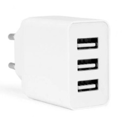 Cargador de Pared Orbegozo EN 1100/ 3xUSB/ 17W | APLIUM