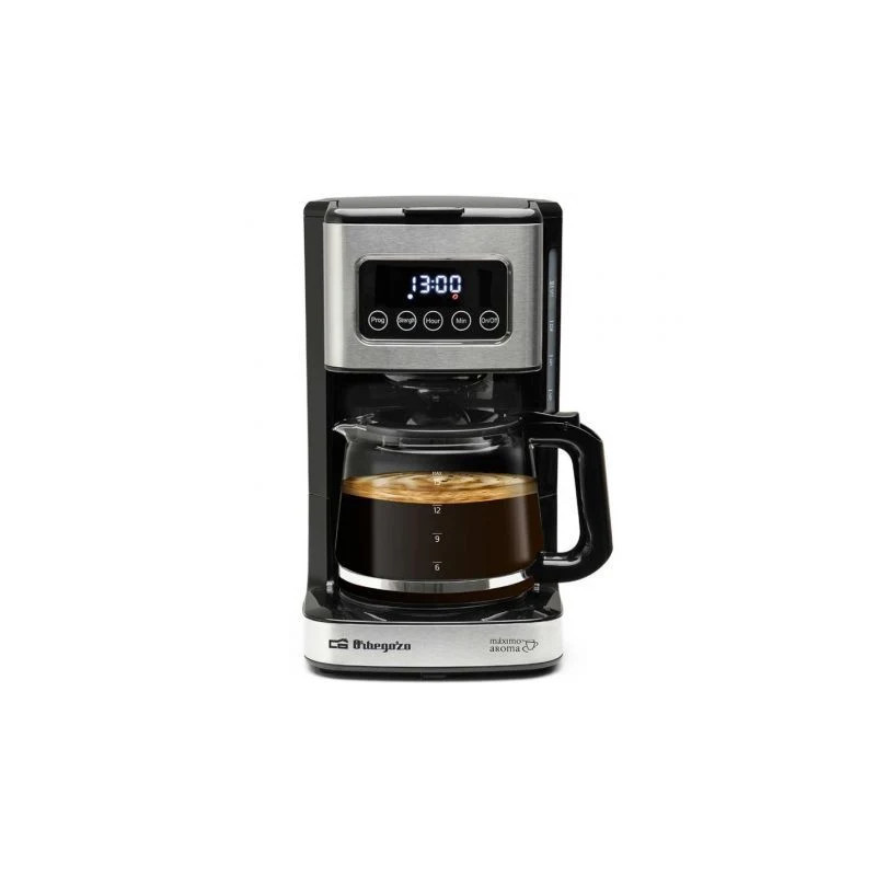 Cafetera de Goteo Orbegozo CG 6015/ 15 Tazas/ Negra