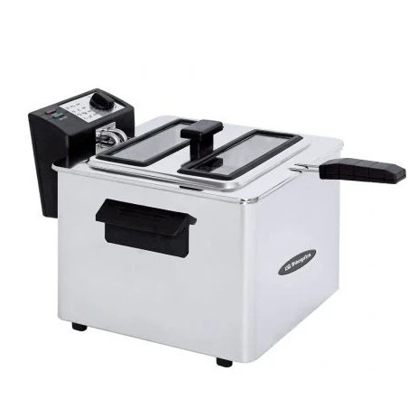 Freidora Orbegozo FDR 80/ 3000W/ Capacidad 8L | APLIUM