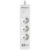 Regleta con Interruptor Orbegozo EN 3100/ 3 Tomas de Corriente/ 2 USB/
