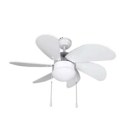 Ventilador de Techo Orbegozo CP 15076 B/ 50W/ 6 Aspas 80cm/ 3 velocida