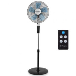 Ventilador de Pie Orbegozo Silent Night SF 0642/ 60W/ 5 Aspas 40cm/ 3
