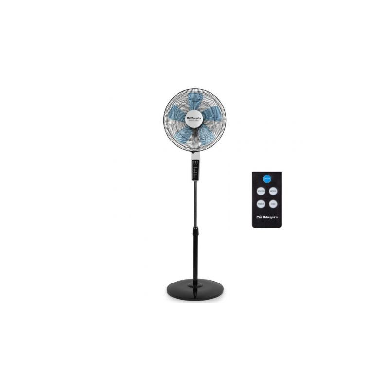 Ventilador de Pie Orbegozo Silent Night SF 0642/ 60W/ 5 Aspas 40cm/ 3