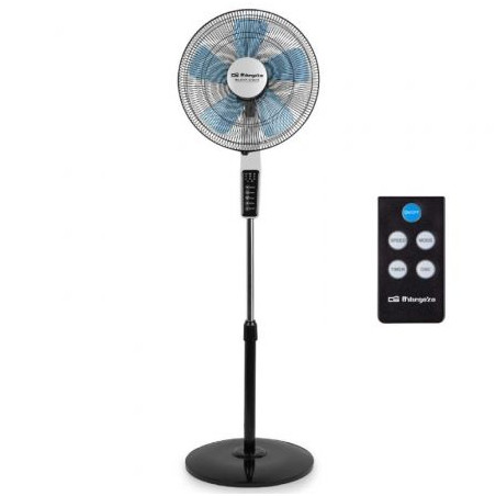 Ventilador de Pie Orbegozo Silent Night SF 0642/ 60W/ 5 Aspas 40cm/ 3
