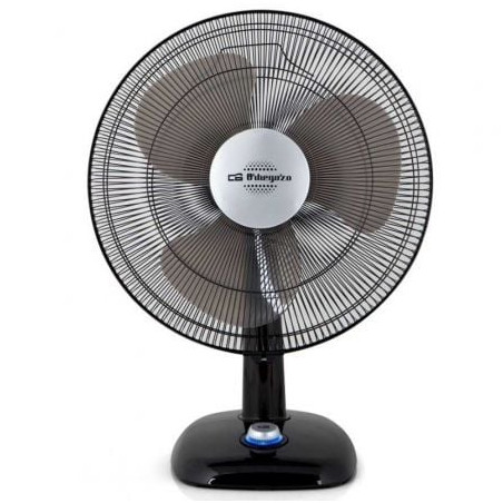 Ventilador de Sobremesa Orbegozo TF 0124/ 25W/ 3 Aspas 20cm/ 2 velocid