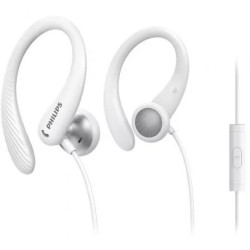 Auriculares Deportivos Philips TAA1105WT/ con Micrófono/ Jack 3.5/ Bla