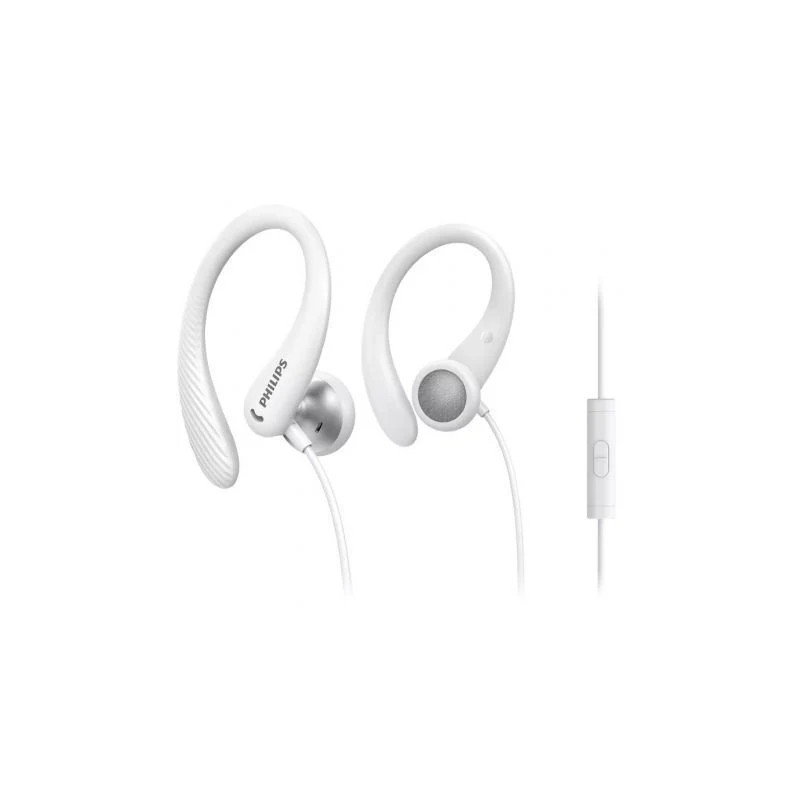 Auriculares Deportivos Philips TAA1105WT/ con Micrófono/ Jack 3.5/ Bla