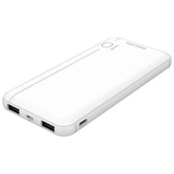 Powerbank 10000mAh Philips DLP1810NW/62/ Blanca | APLIUM