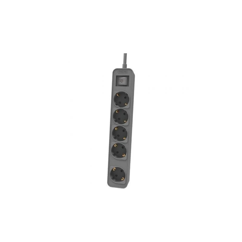 Regleta con Interruptor Philips CHP2154G/12 5 Tomas de corriente/ Cabl