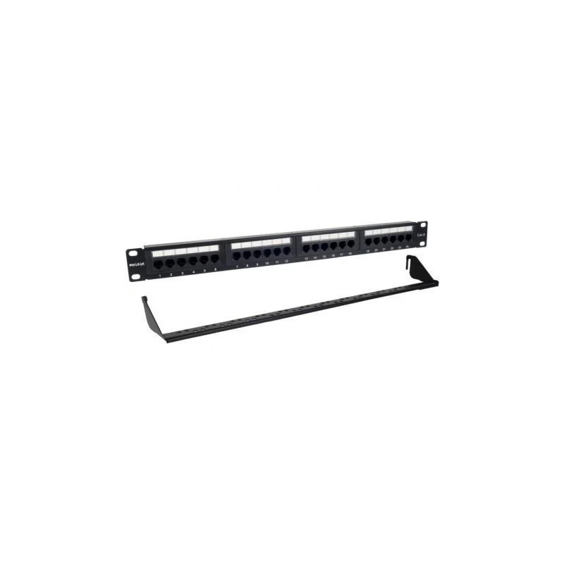 Patch Panel Phasak PU 2424/ 24 Puertos/ Cat.6/ Altura 1U/ Gestión de C