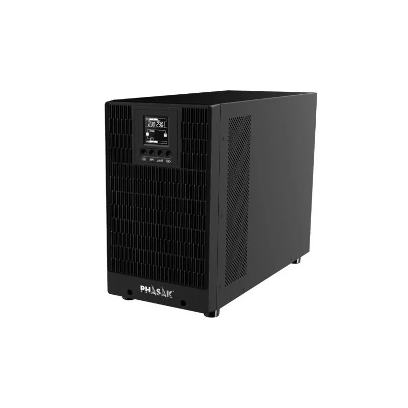 SAI Online Phasak 3000 VA Online LCD/ 3000VA-3000W/ 4 Salida | APLIUM