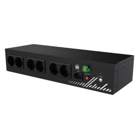 SAI Línea Interactiva Phasak Compact/ 800VA-480W/ 8 Salidas/ Formato R