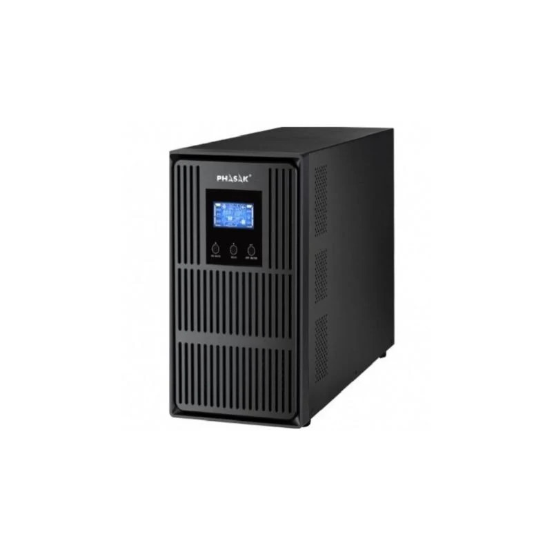 SAI Online Phasak Conqueror Pro 3000 VA Online LCD/ 3000VA-2700W/ 3 Sa