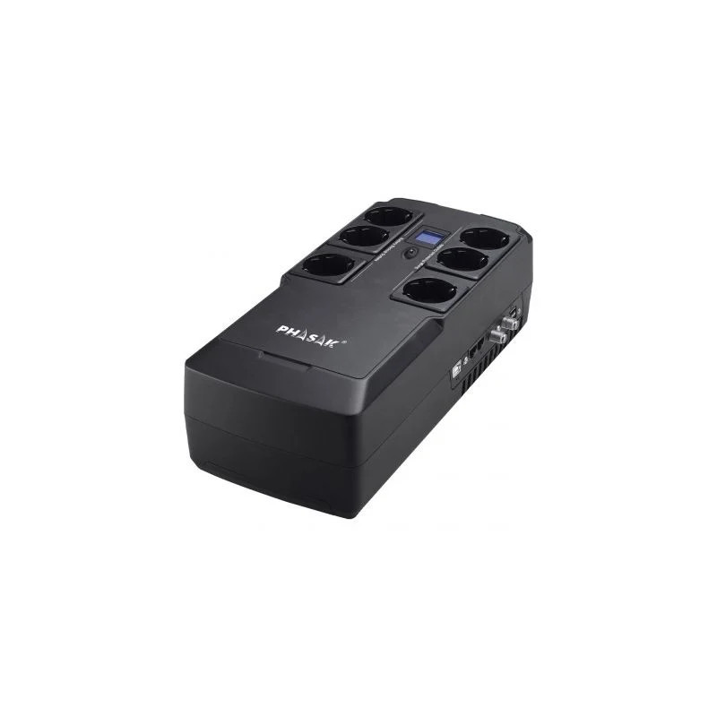 SAI Línea Interactiva Phasak Kryptos 800 VA/ 480W/ 6 Salidas | APLIUM