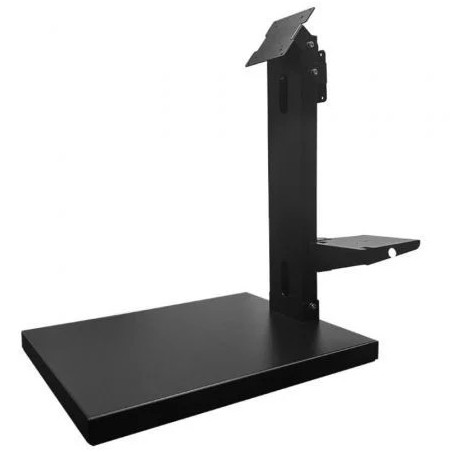 Soporte de Sobremesa para 2 Monitores, TPV, Cajón Portamonedas y Impre