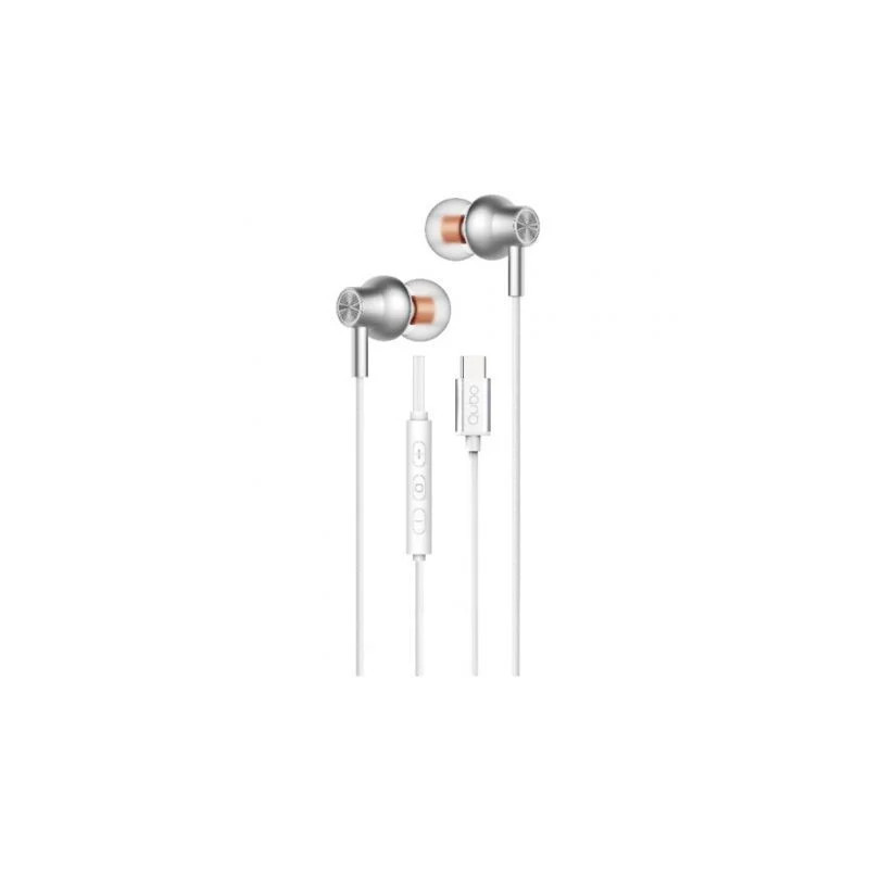 Auriculares Intrauditivos Qubo AU-300C/ con Micrófono/ USB Tipo-C/ Bla