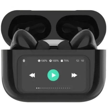 Auriculares Bluetooth Qubo TWS-400BK con estuche de carga/ Autonomía 4