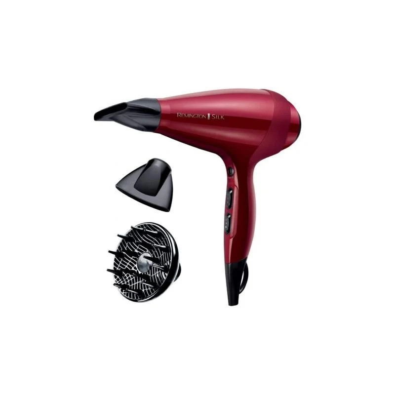 Secador Remington Silk Dryer AC9096/ 2400W/ Iónico/ Rojo | APLIUM