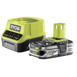 Cargador + Batería de litio Ryobi ONE+ RC18120-125/ 18V 2,0A | APLIUM