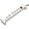 Regleta con interruptor Salicru SAFE 5S+/ 4 Tomas de corriente/ 1 Mast