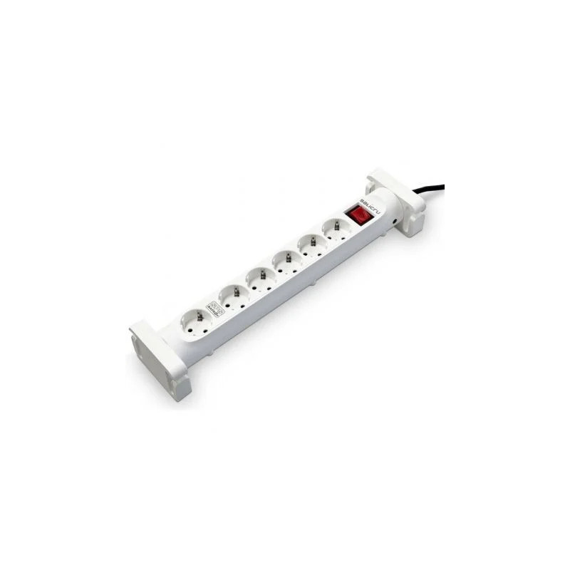Regleta con interruptor Salicru SAFE 6S/ 6 Tomas de corriente/ Cable 1