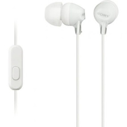 Auriculares Intrauditivos Sony MDR-EX15AP/ con Micrófono/ Jack 3.5/ Bl