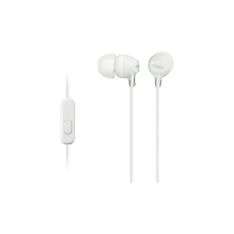 Auriculares Intrauditivos Sony MDR-EX15AP/ con Micrófono/ Jack 3.5/ Bl
