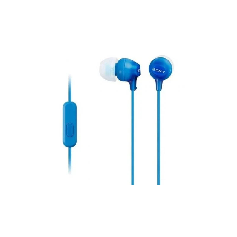 Auriculares Intrauditivos Sony MDR-EX15APLI/ con Micrófono/ Jack 3.5/