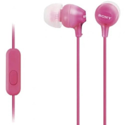 Auriculares Intrauditivos Sony MDR-EX15APPI/ con Micrófono/ Jack 3.5/