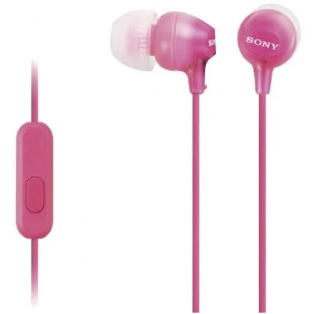 Auriculares Intrauditivos Sony MDR-EX15APPI/ con Micrófono/ Jack 3.5/