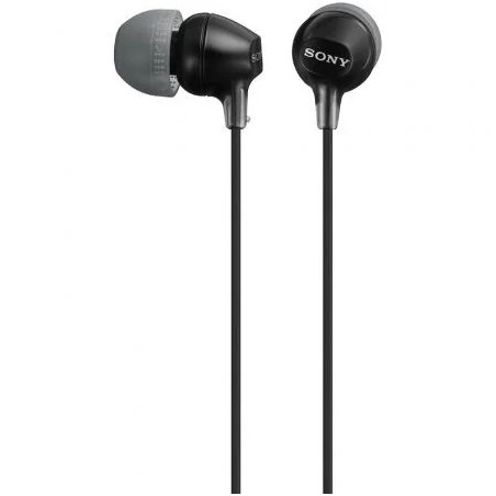 Auriculares Intrauditivos Sony MDREX15LPB/ Jack 3.5/ Negros