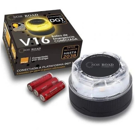 Luz baliza de emergencia para coche SOS Road Connected EL202 | APLIUM