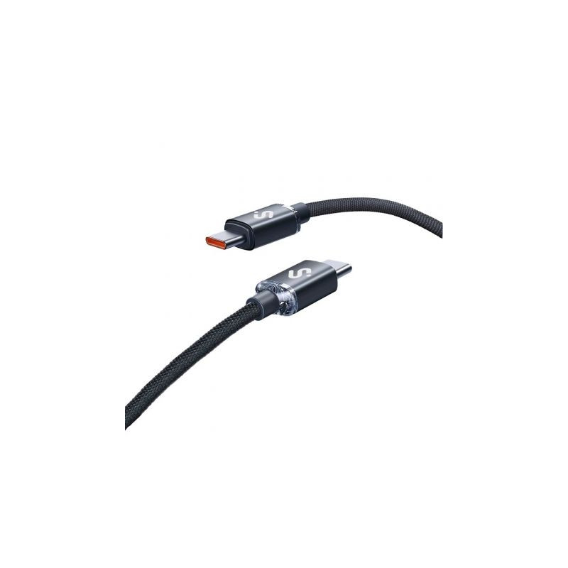 SUBBLIM CABLE OPTIMUS 60W C-C 1m BLACK | APLIUM