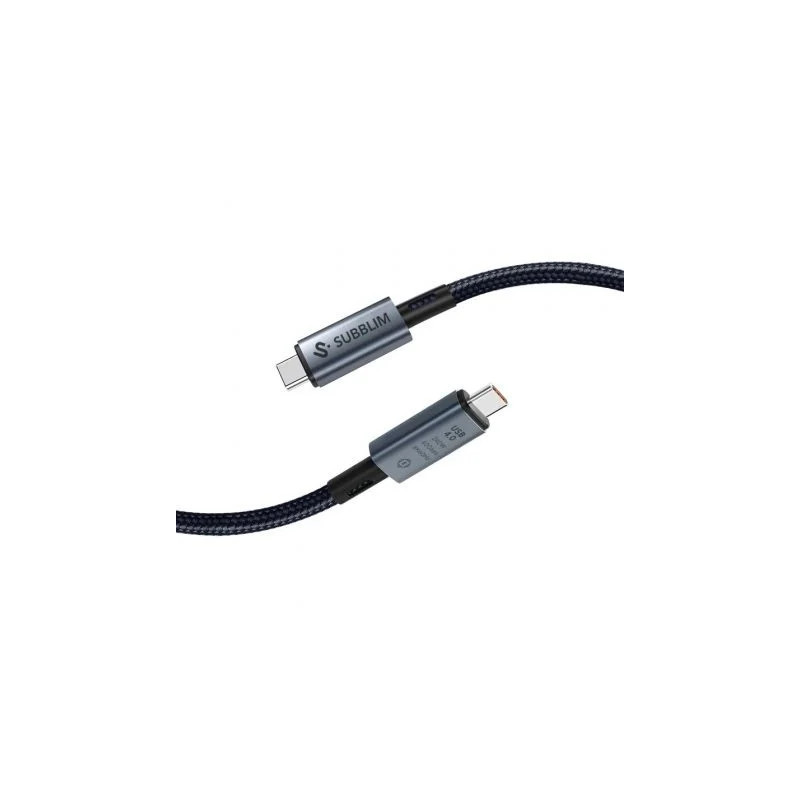 SUBBLIM CABLE HIGH 240w C-C USB4.0 8K 1,5m | APLIUM
