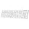Teclado Subblim Business Slim Silencioso/ Blanco | APLIUM