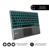 Teclado Compacto Inalámbrico Subblim Touchpad Smart Blacklit | APLIUM