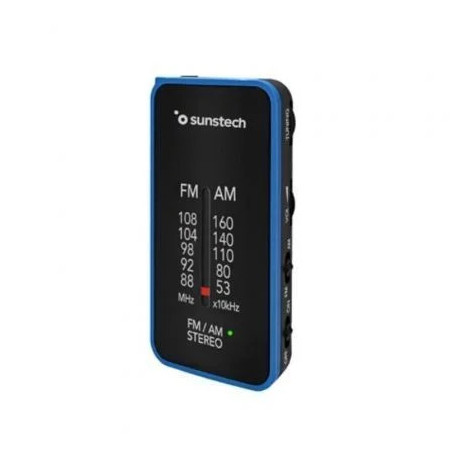Radio Portátil Sunstech RPC6BL/ a Pilas/ Azul | APLIUM