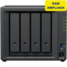 NAS Synology Diskstation DS925+/ 4 Bahías 3.5"- 2.5"/ 32GB DDR4/ Forma
