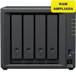 NAS Synology Diskstation DS925+/ 4 Bahías 3.5"- 2.5"/ 8GB DDR4/ Format