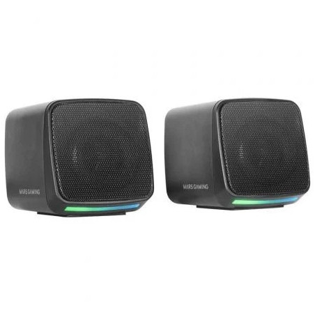 Altavoces Mars Gaming MS-PRO/ 10W/ 1.0/ Negros