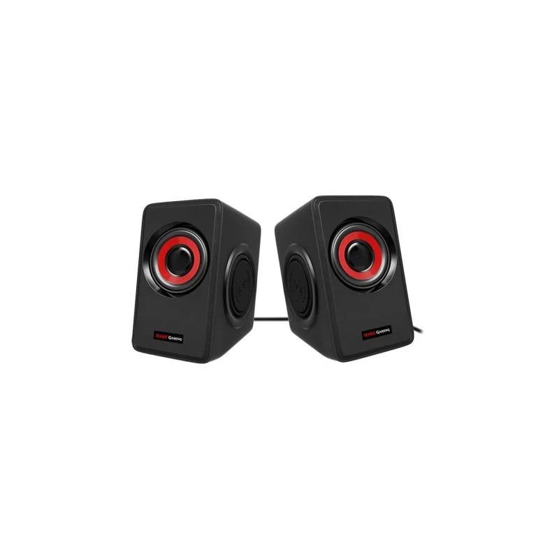 Altavoces Mars Gaming MS1/ 10W/ 2.0/ Rojos | APLIUM