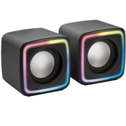Altavoces Mars Gaming MSCUBE/ 8W/ 2.0/ Negros | APLIUM