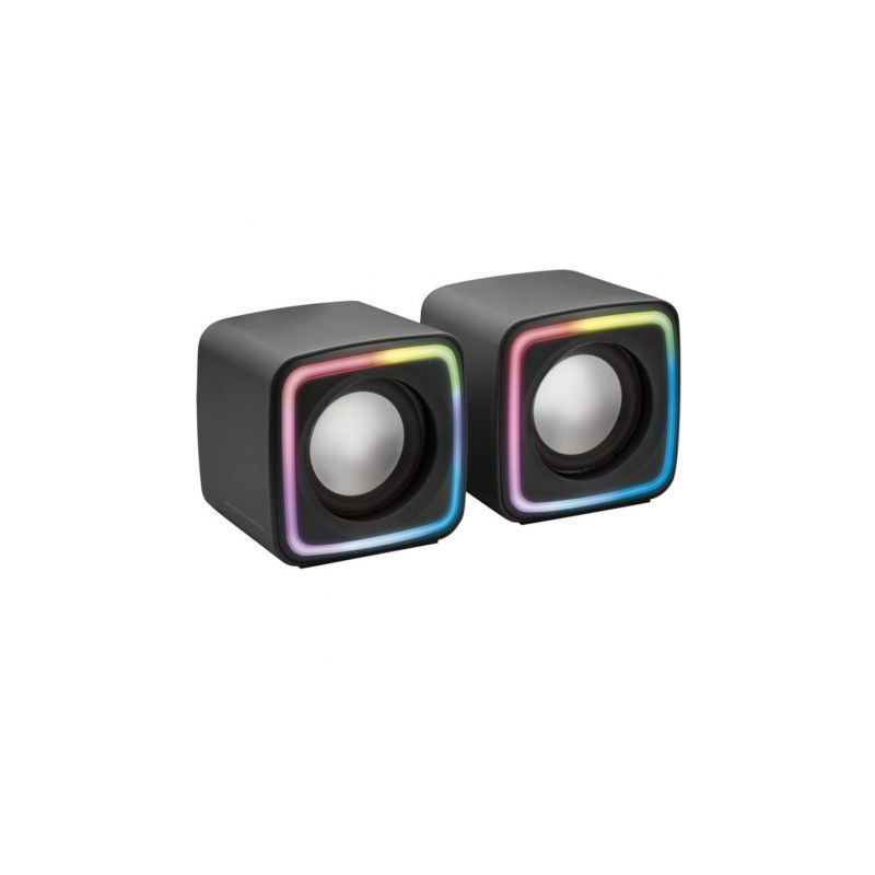 Altavoces Mars Gaming MSCUBE/ 8W/ 2.0/ Negros | APLIUM