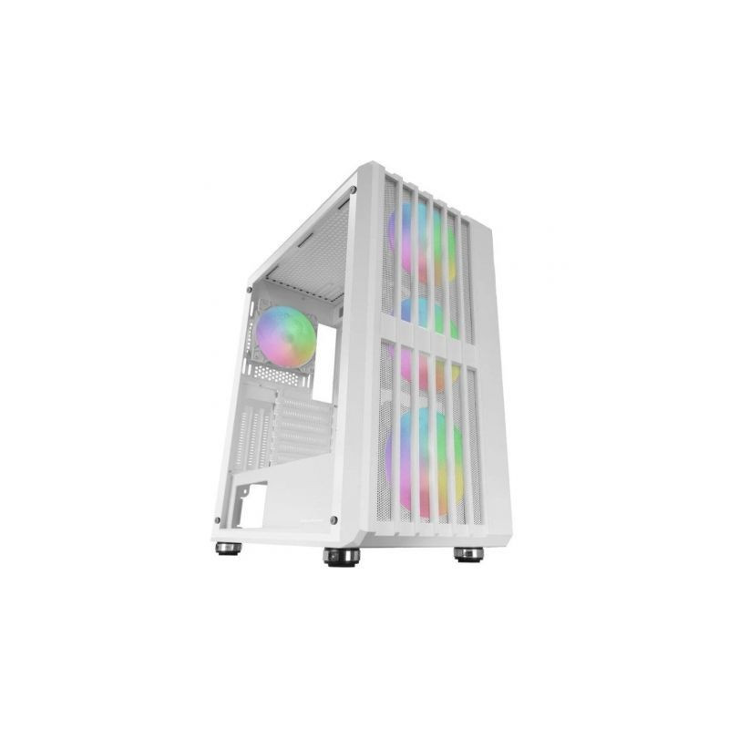 Caja Gaming Semitorre Mars Gaming MC-VAULT/ Blanca