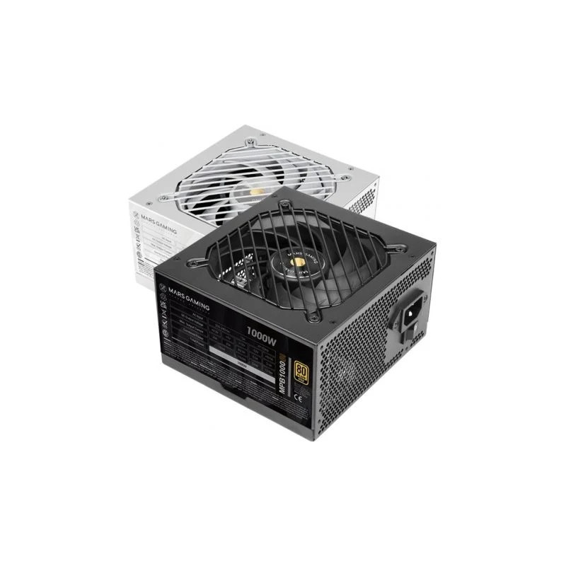 Fuente de Alimentación Mars Gaming MPB1000SI/ 1000W/ Ventilador 12cm/