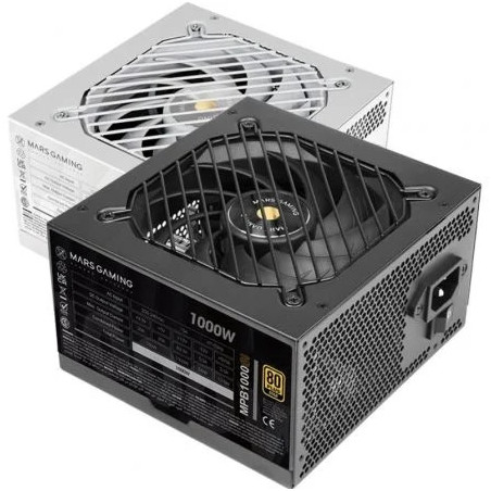 Fuente de Alimentación Mars Gaming MPB1000SI/ 1000W/ Ventilador 12cm/