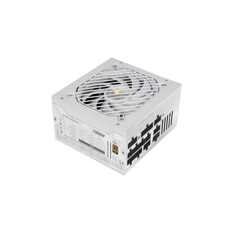 Fuente de Alimentación Mars Gaming MPB1000SIM/ 1000W/ Ventilador 14cm/