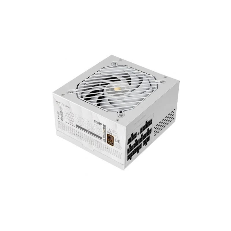 Fuente de Alimentación Mars Gaming MPB650SIM/ 650W/ Ventilador 12cm/ 8